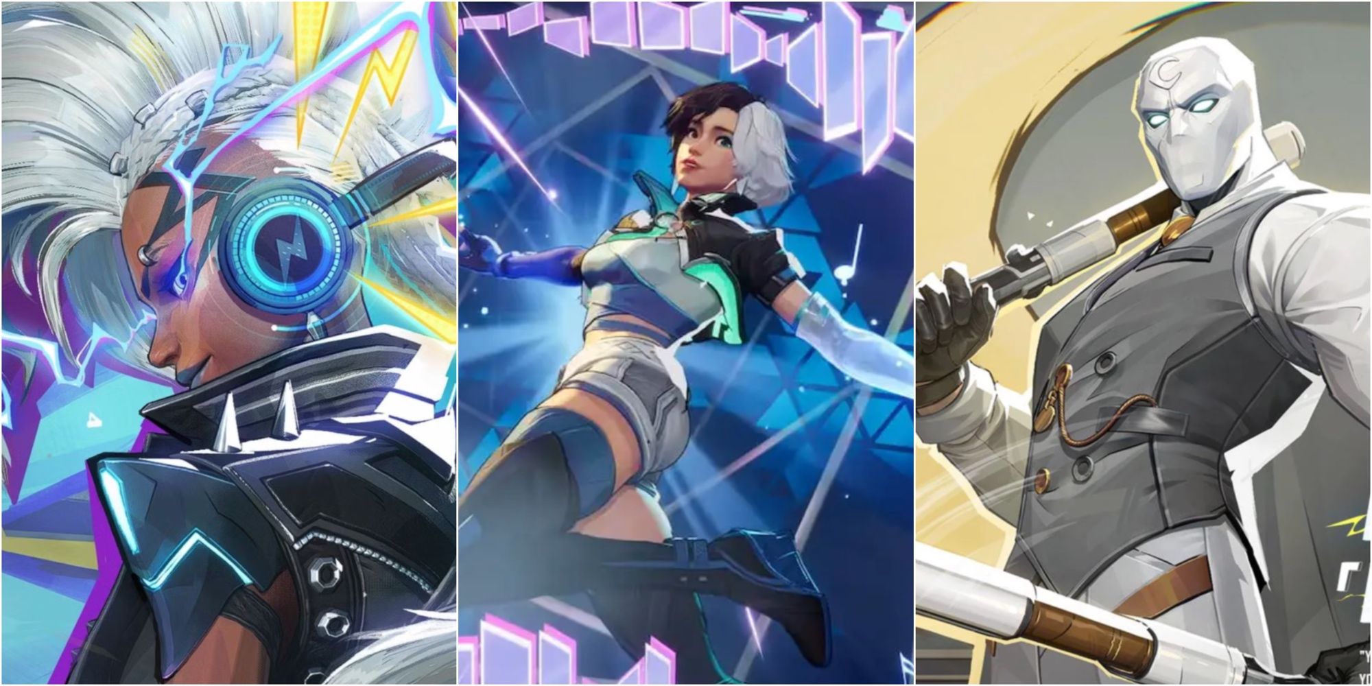 Storm, Luna Snow, Moom Knight in Marvel Rivals