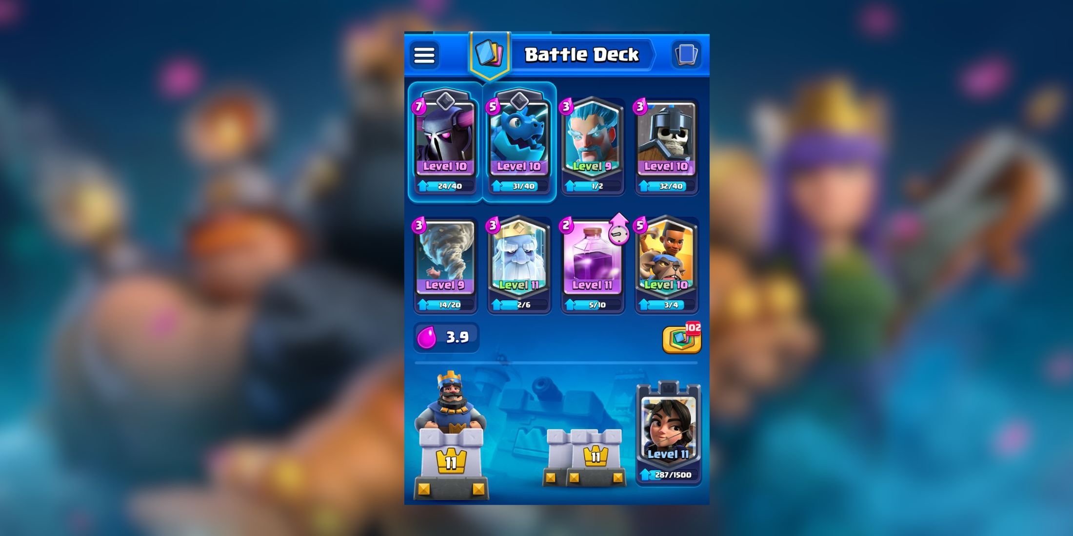 PEKKA electro dragon deck clash royale