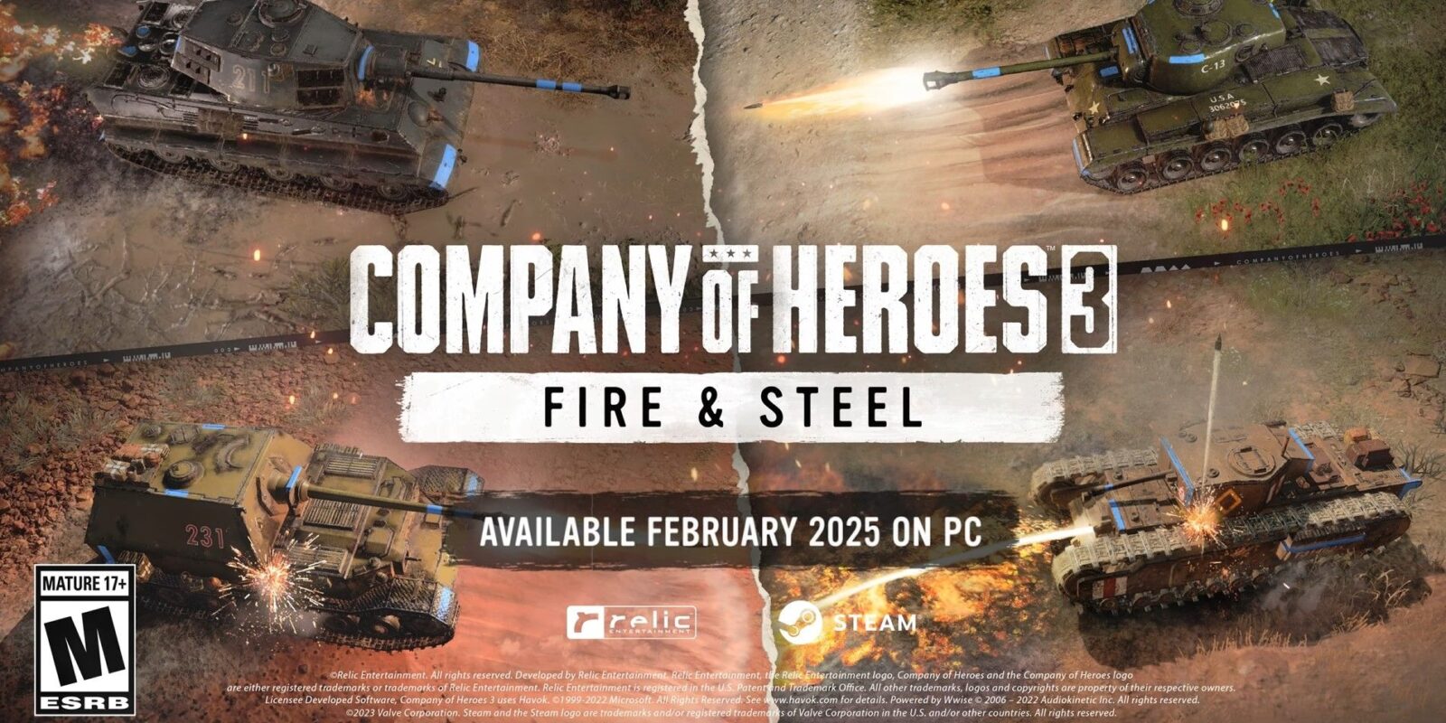 Company of Heroes 3 - Fire & Steel Trailer