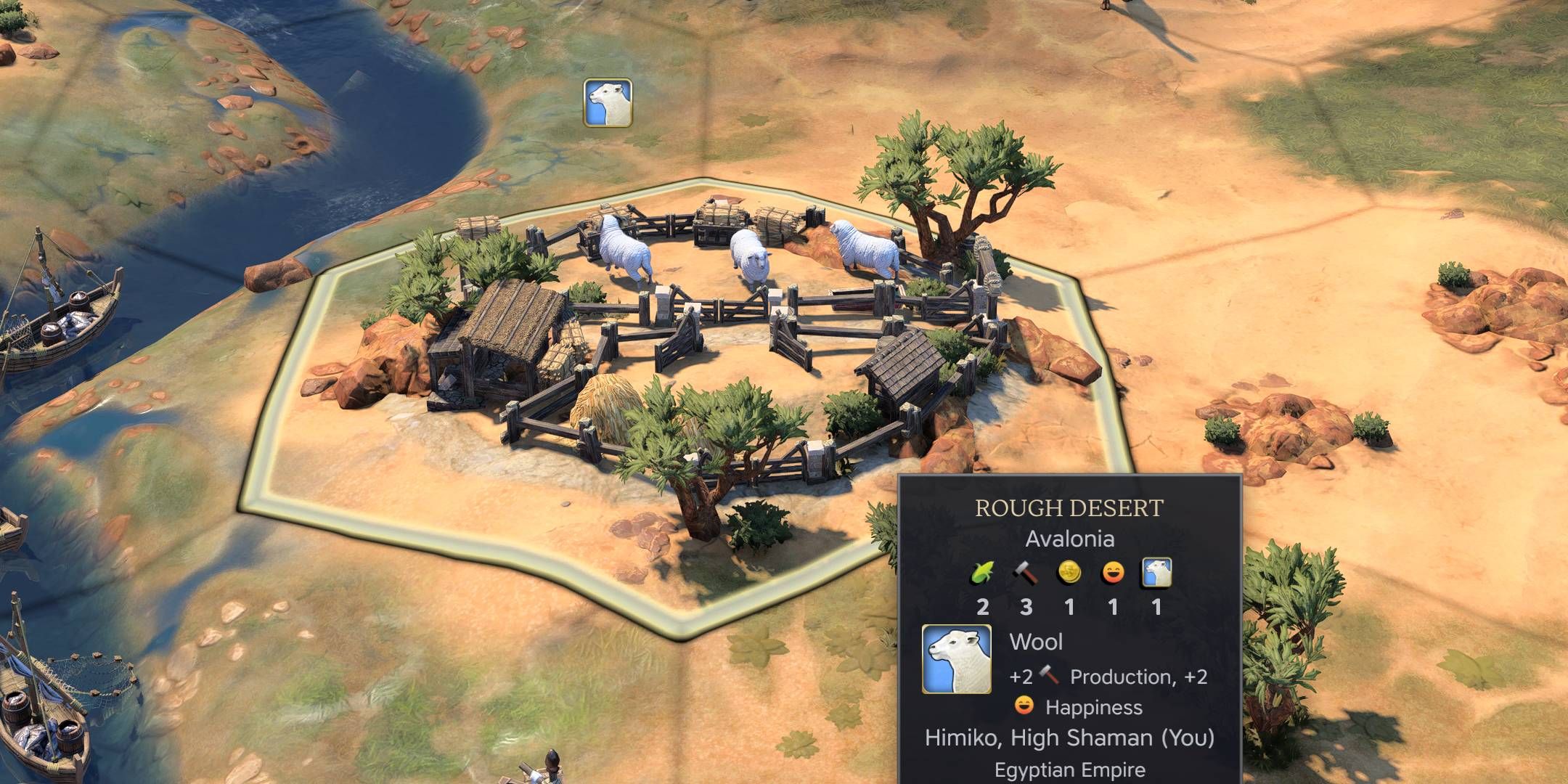 Civilization 7 Antiquity Age Sheep