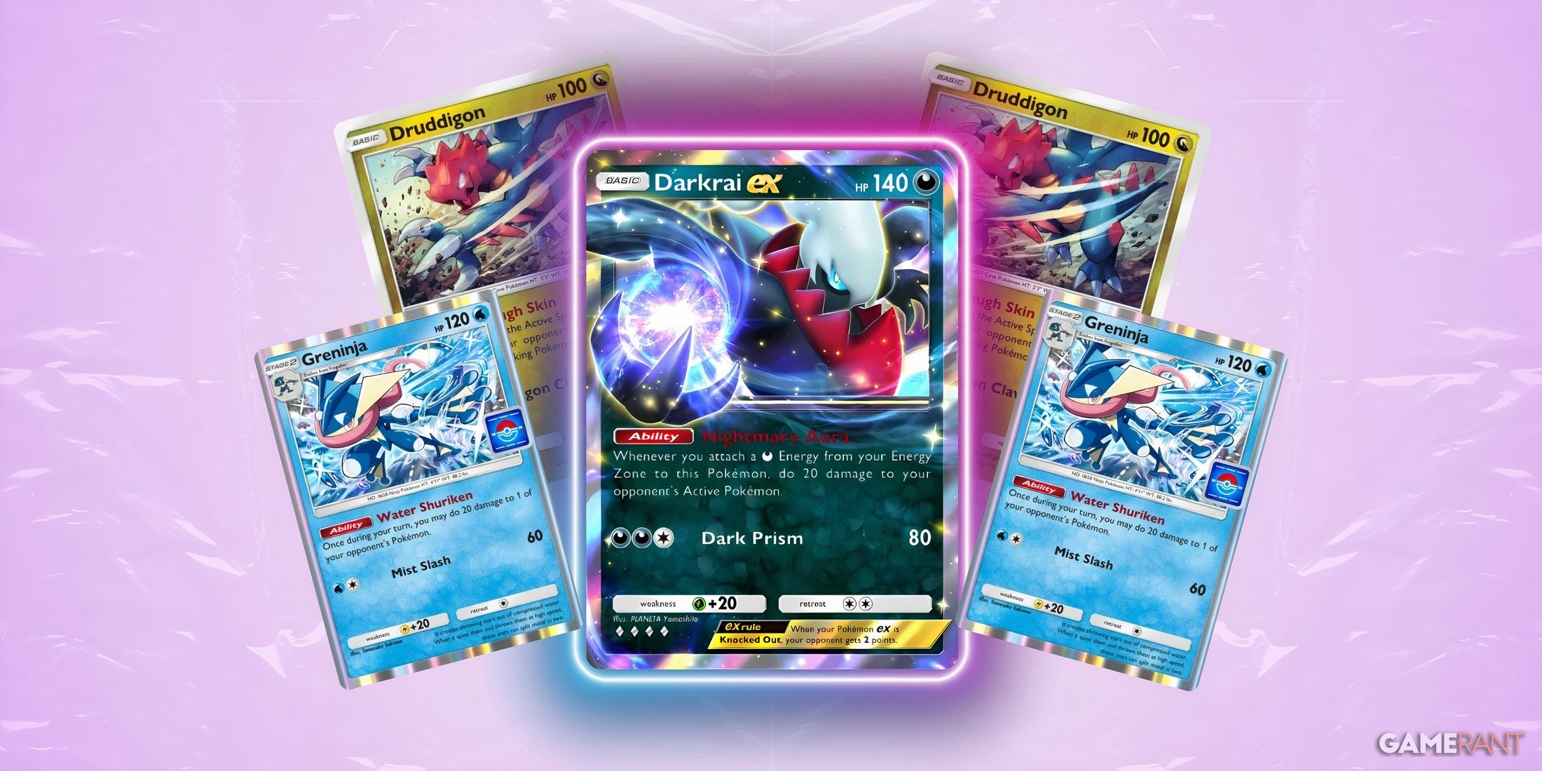 the best deck for greninja and darkrai ex in pokemon tcg pocket.