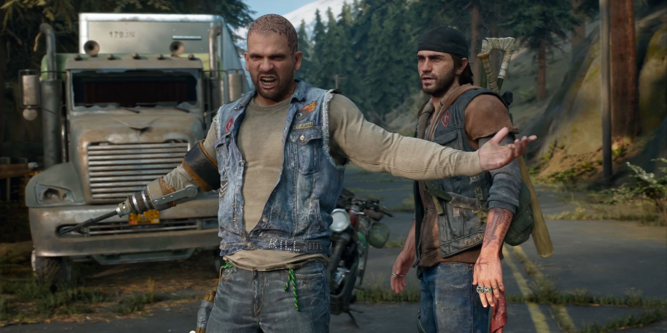 Days Gone Remastered graphics comparison original game