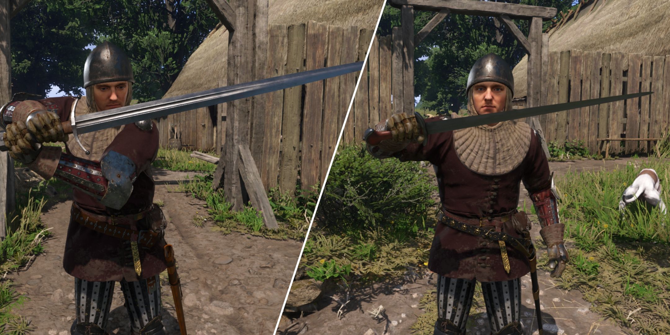 henry using a long and a short sword in kingdom come deliverance 2