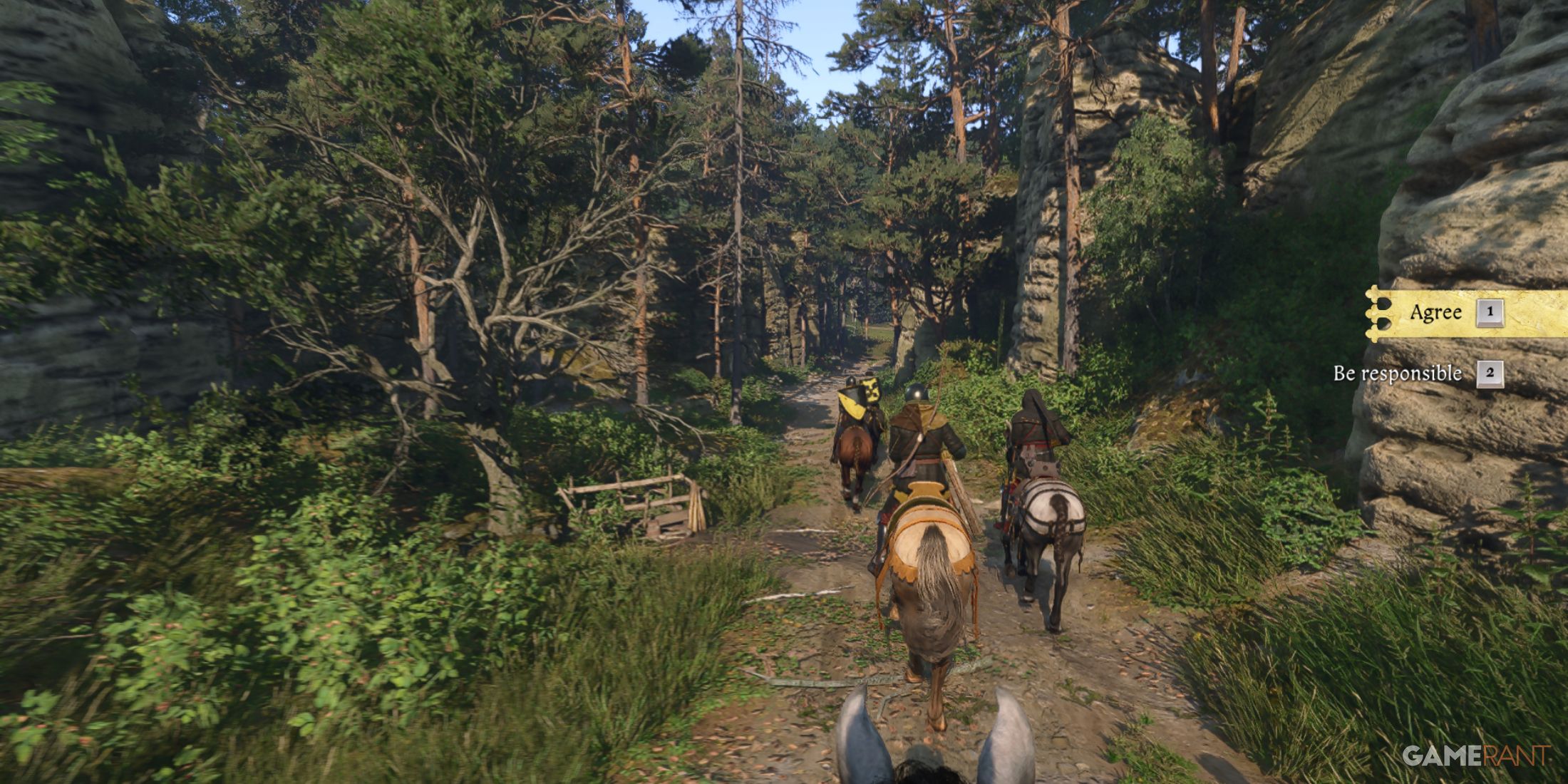 Improved horse riding mechanics and stunning forest visuals in Kingdom Come Deliverance 2