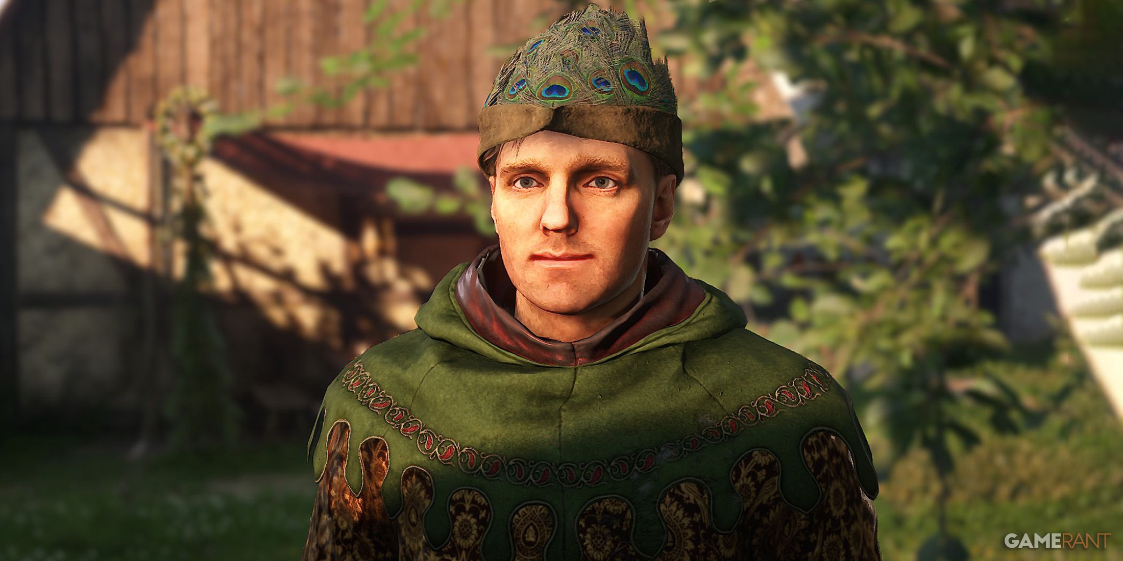 Kingdom Come Deliverance 2 Henry smiling in fancy clothes at the wedding KCD2 gameplay screenshot