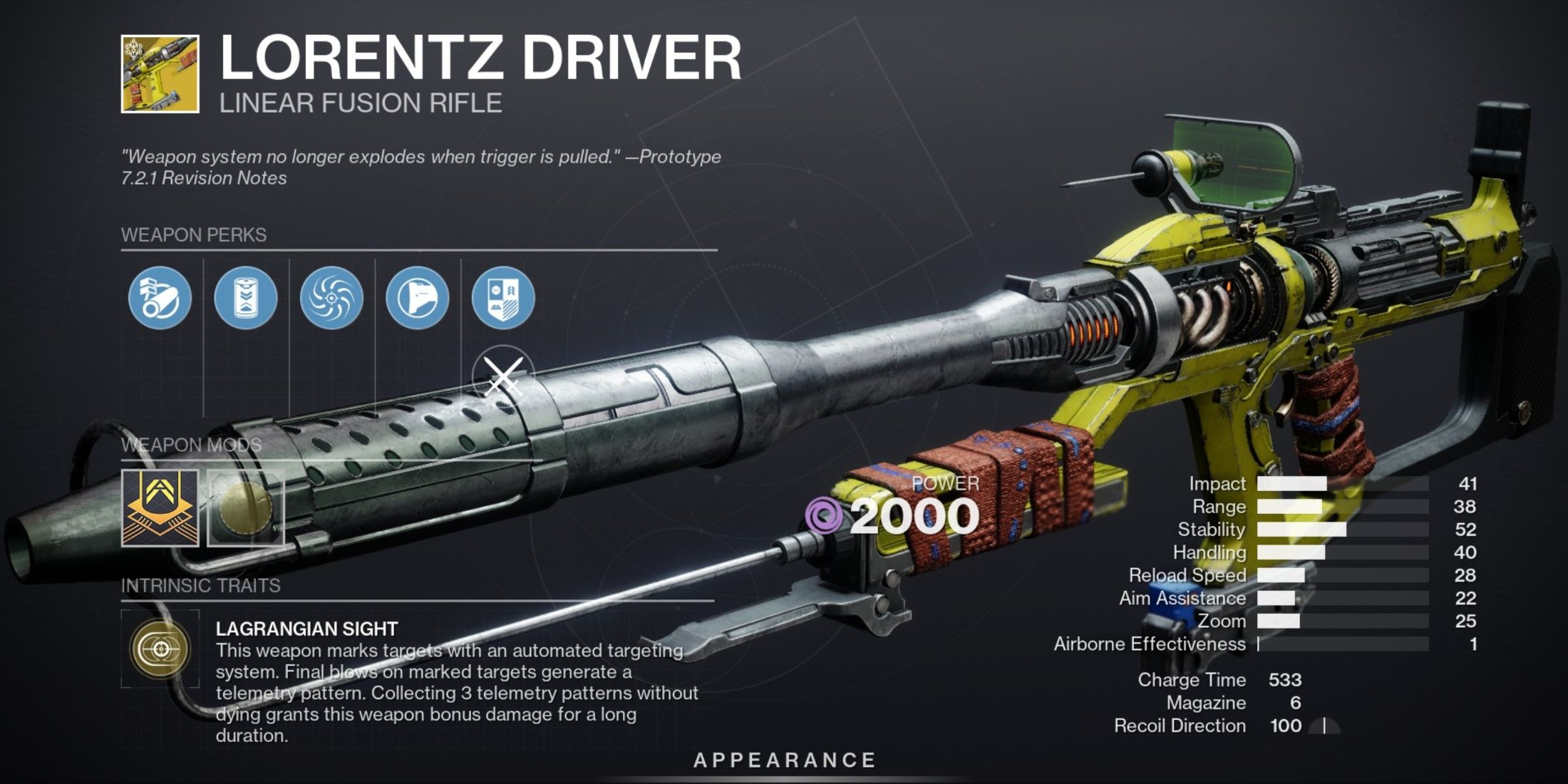 Destiny 2 Lorentz Driver