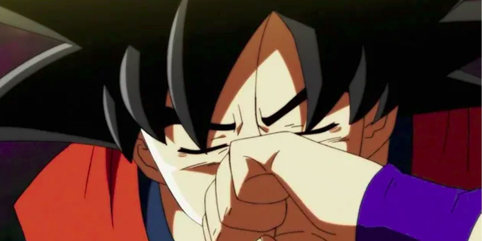 goku crying dragon ball