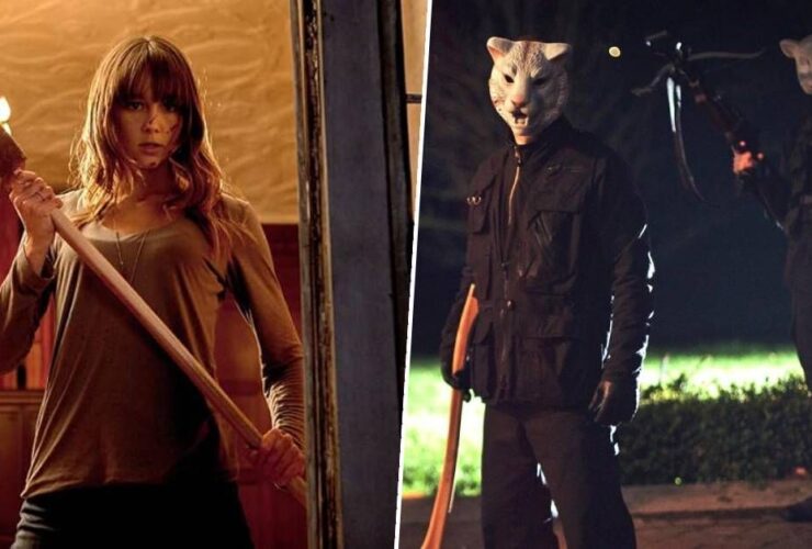 Directors of slasher horror You're Next reveal their abandoned, twisted idea for a sequel: "My point is, it's really good we didn't make this movie"