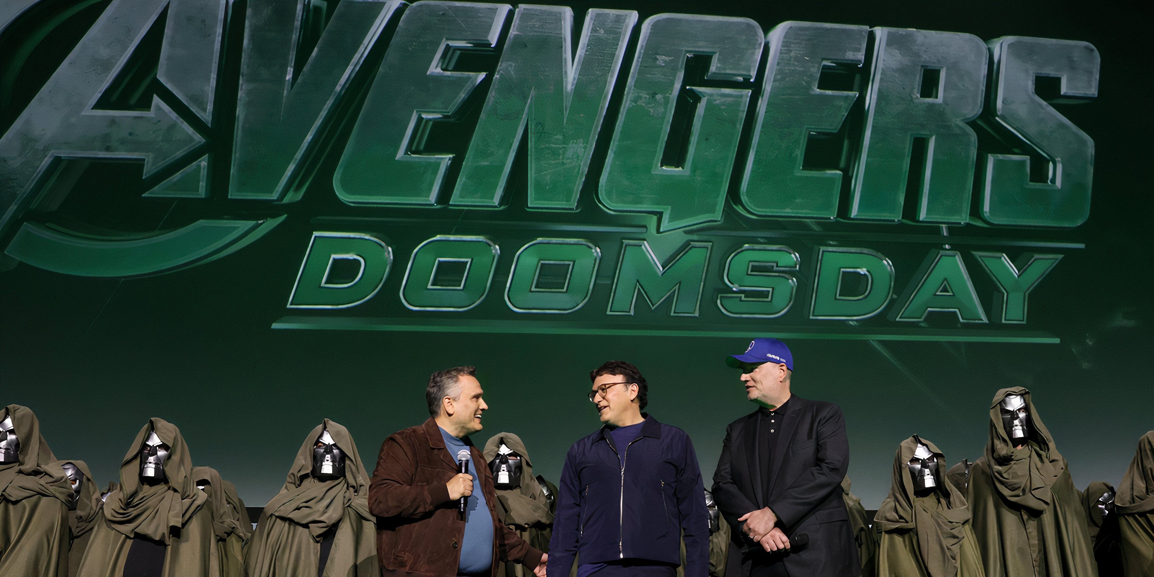 Russo Brothers promoting Avengers Doomsday 