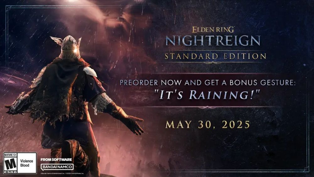 Elden Ring Nightreign preorder bonus gesture