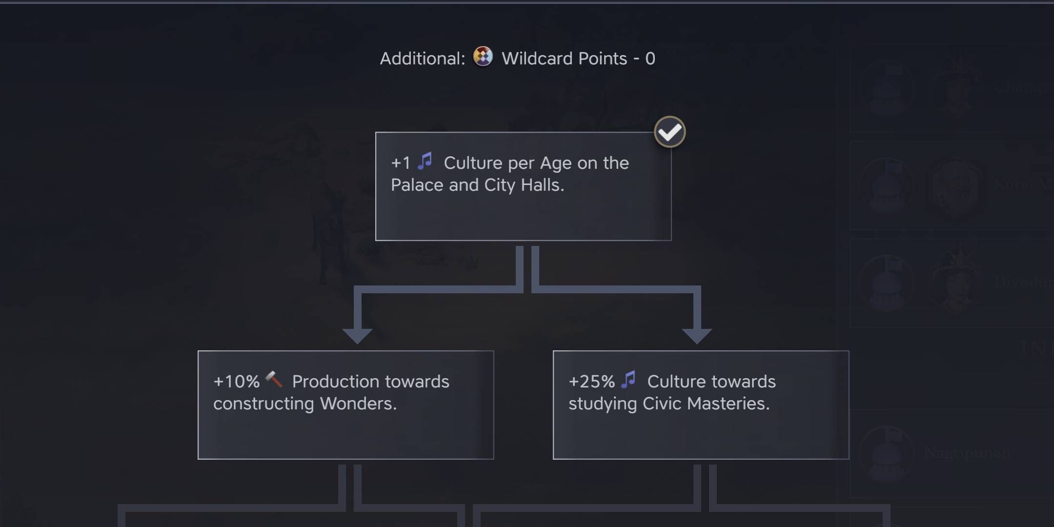 Civilization 7 Cullture Tree