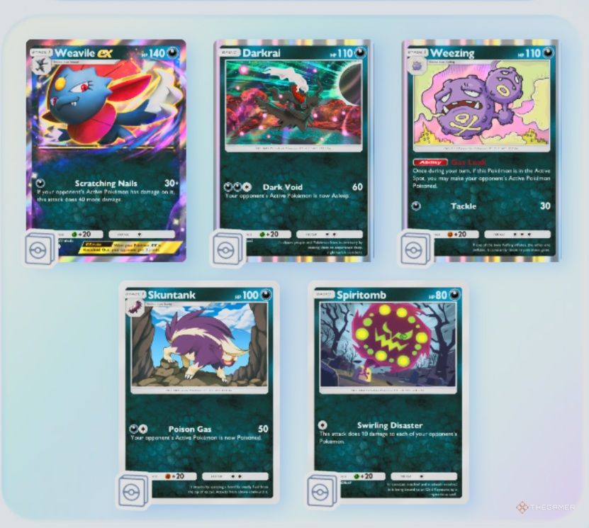 Pokemon TCG Pocket's Darkness-type Outbreak Event