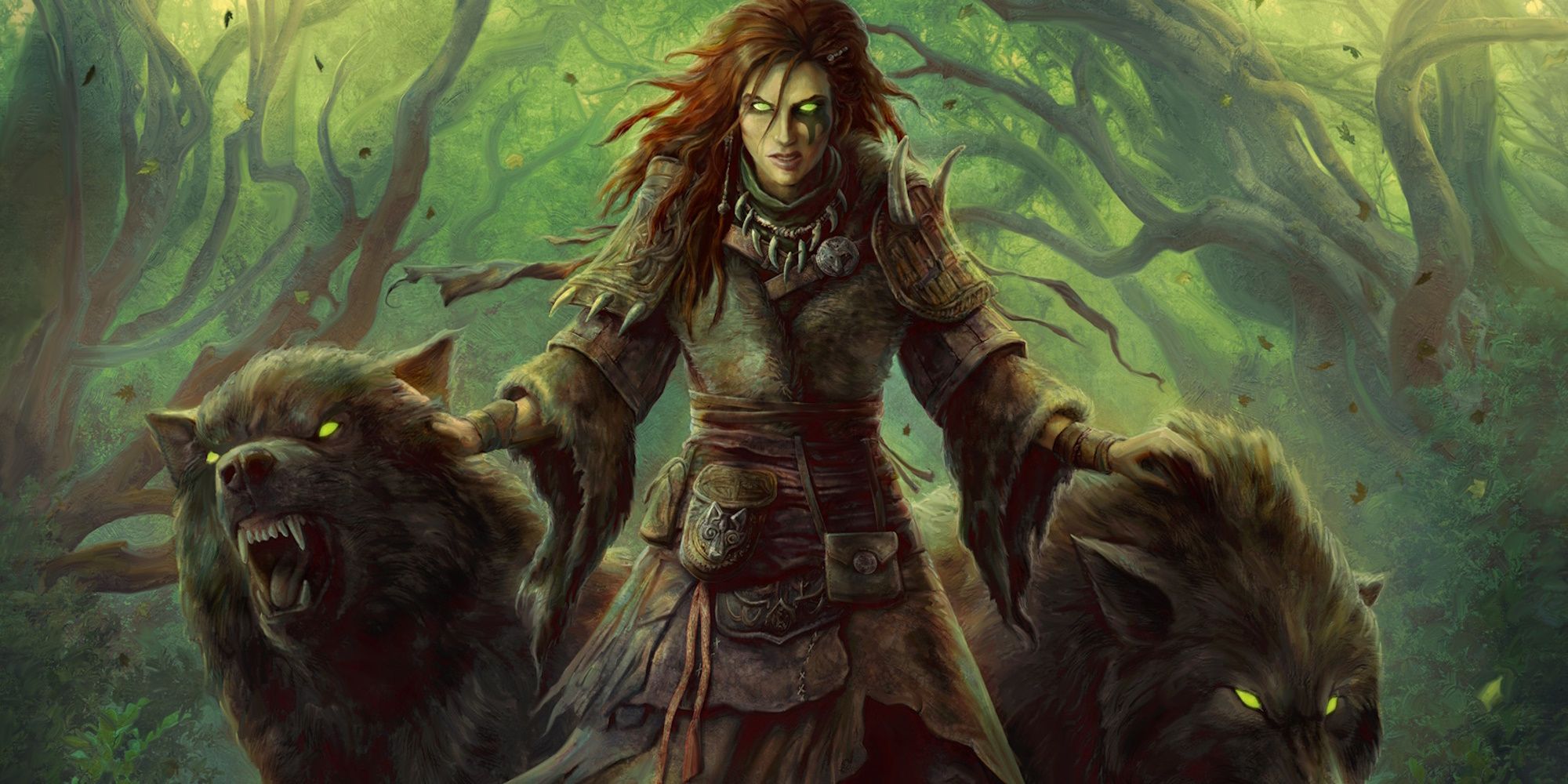 Faldorn, Dread Wolf Herald, by Jason A Engle in DND