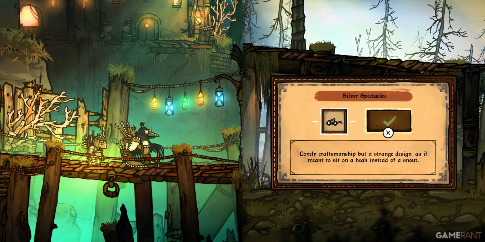 Find the Magpies Spectacles Trophy/Achievement In Tails Of Iron 2: Whiskers Of Winter