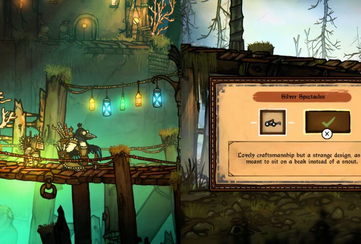 Find the Magpies Spectacles Trophy/Achievement In Tails Of Iron 2: Whiskers Of Winter