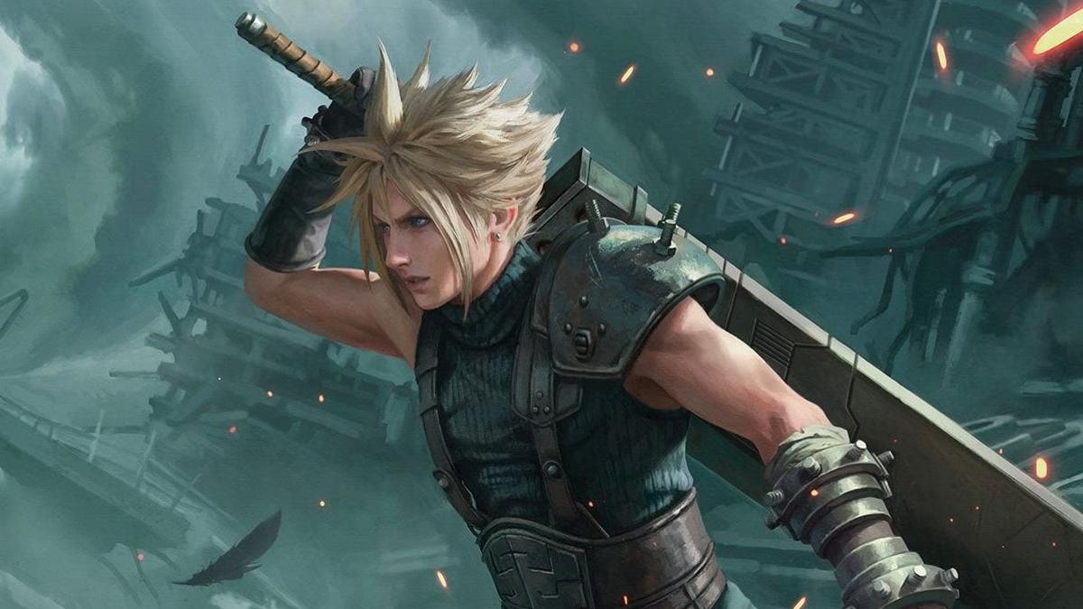 First Final Fantasy MTG Cards Include Cloud And Look Incredible