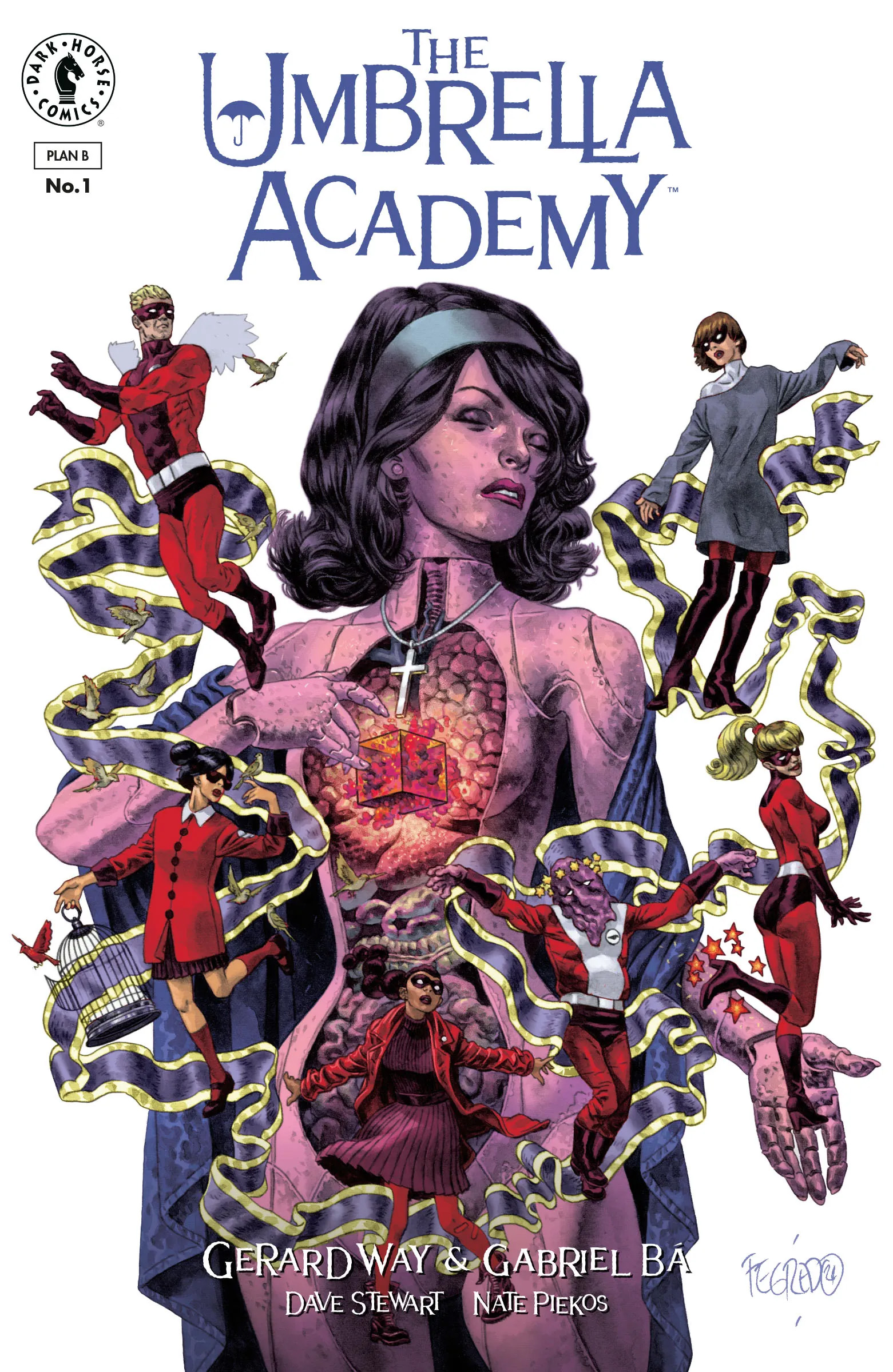 Cover art for The Umbrella Academy: Plan B #1.