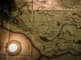 Elder Scrolls map