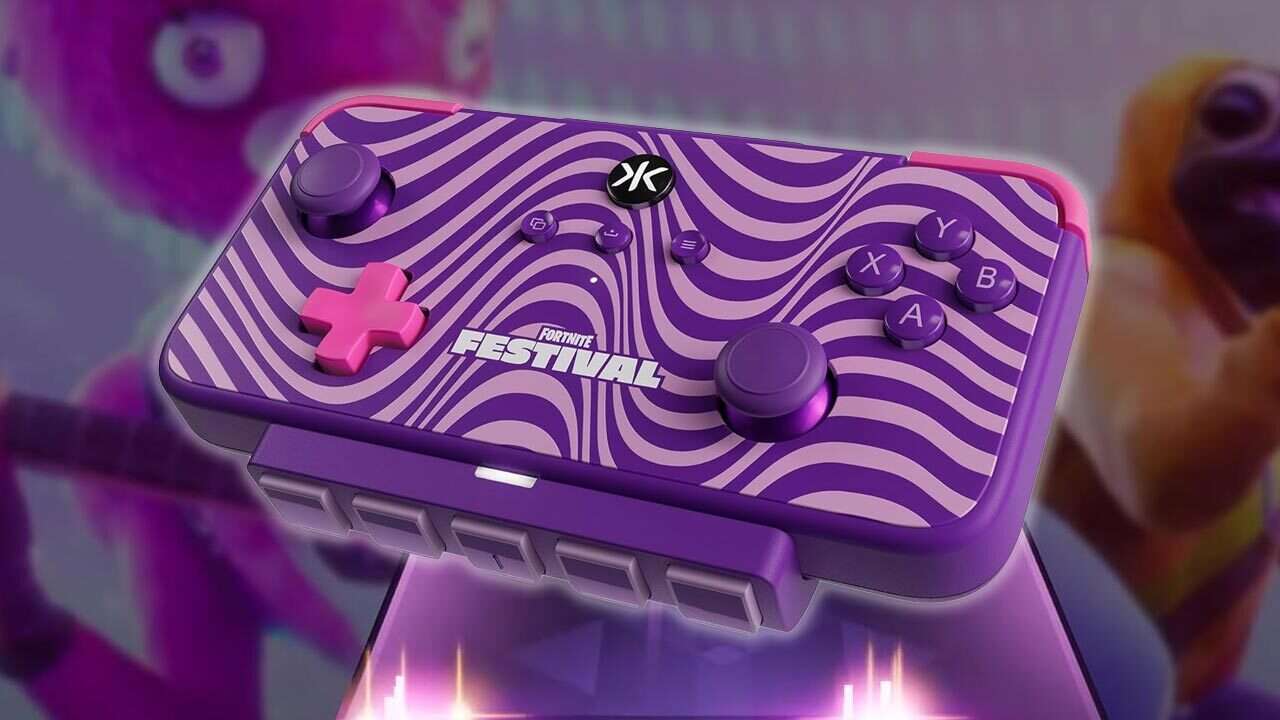 Fortnite Festival Nintendo Switch Controller With Fret Attachment Gets First Discount