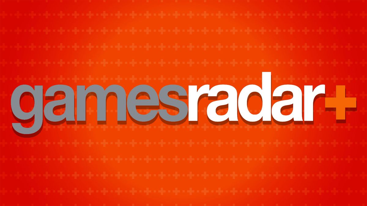 GamesRadar logo on plus themed backdrop