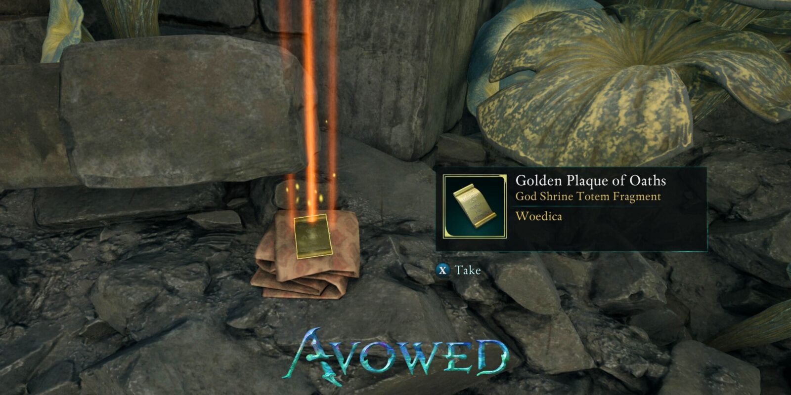 Golden Plaque Of Oaths Totem Fragment Location In Avowed