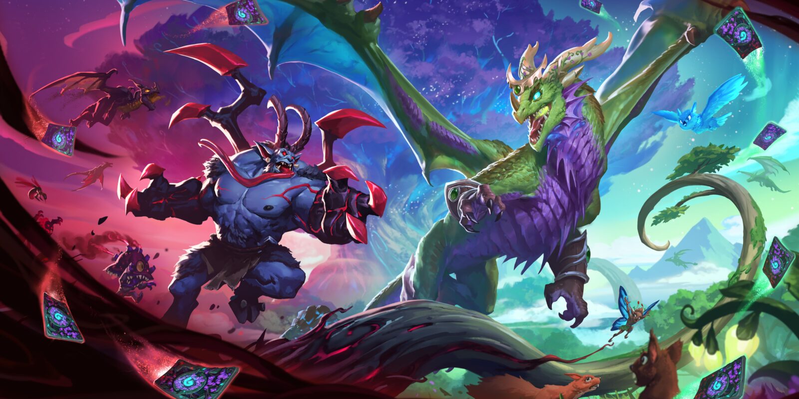 Hearthstone Reveals First Year of the Raptor Card Set