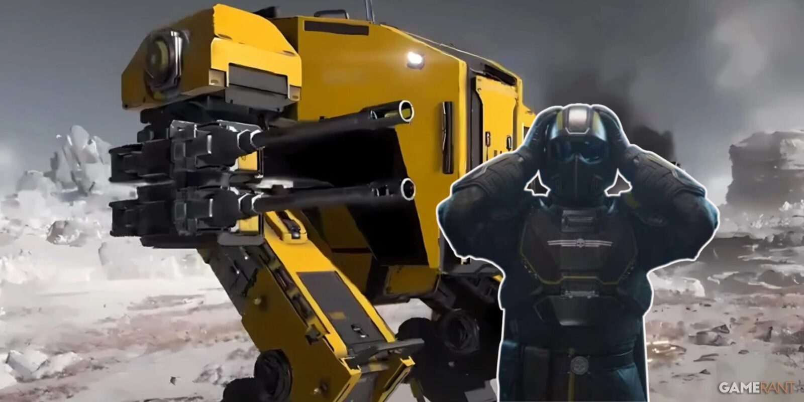 Helldivers 2 Players Point Out Funny Mech Coincidence