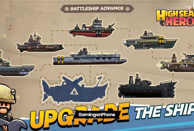 High Seas Hero Ships Poster