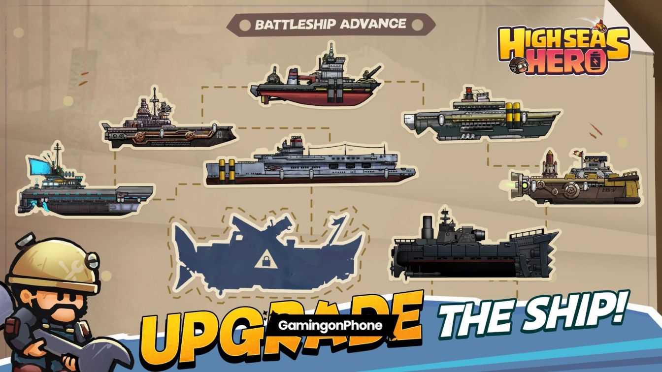 High Seas Hero Ships Poster