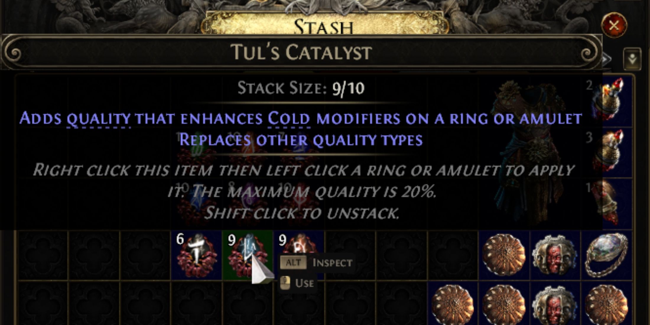 tul's catalyst in path of exile 2