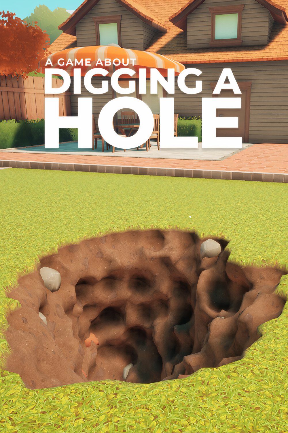 game about digging hole custom cover art