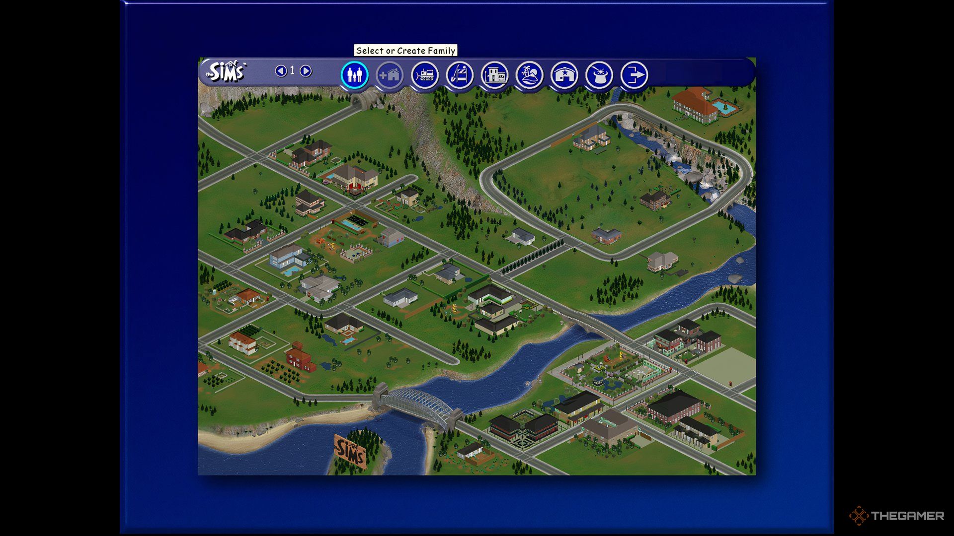 Image showing the world of The Sims.