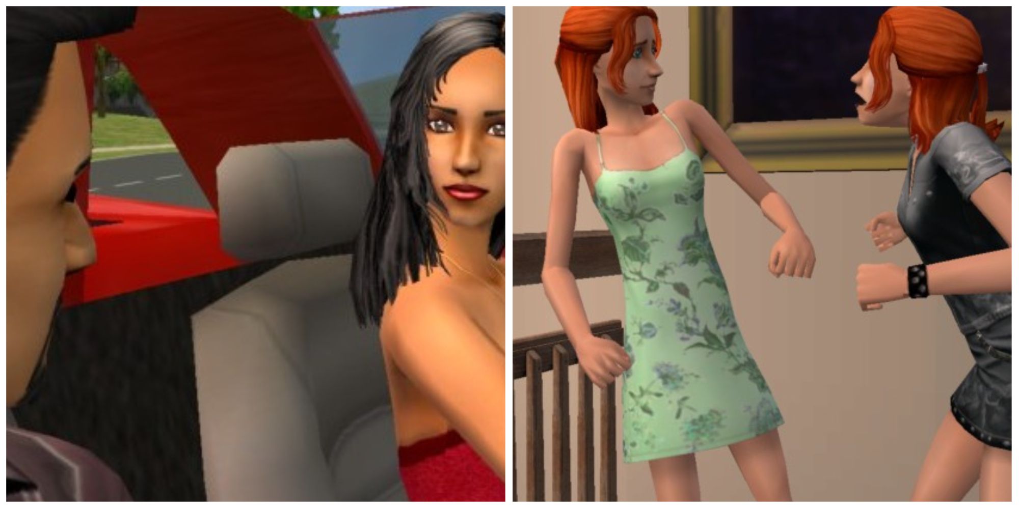 Sims 2 Bella and Don, Lilith and Angela