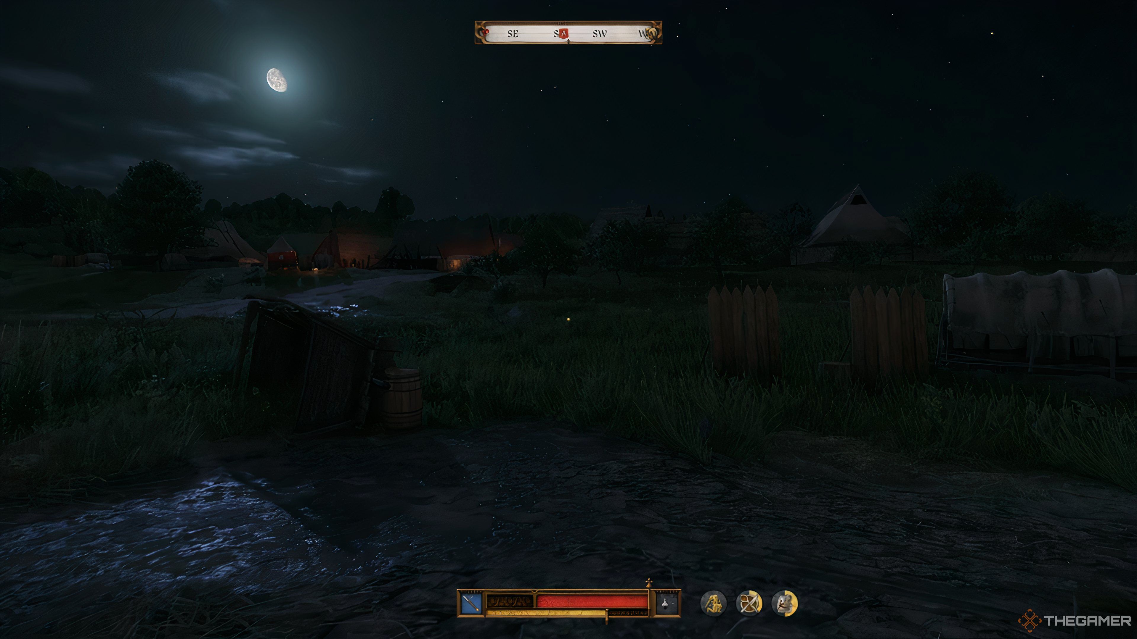 The Praguers camp in Kingdom Come: Deliverance 2.