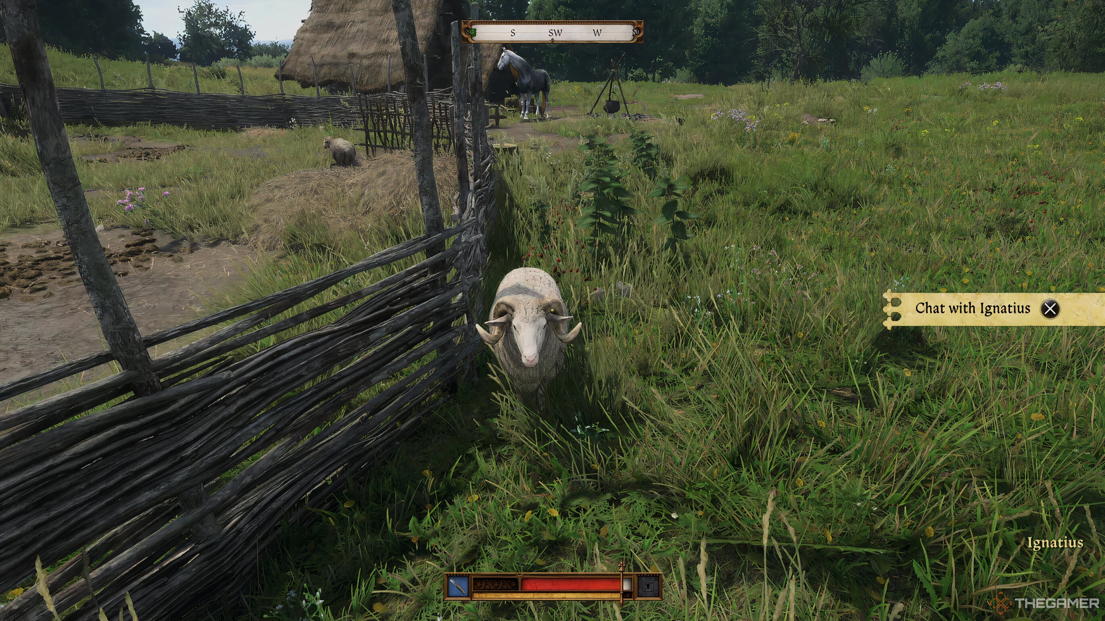 Speaking to the Ram in Kingdom Come Deliverance 2.