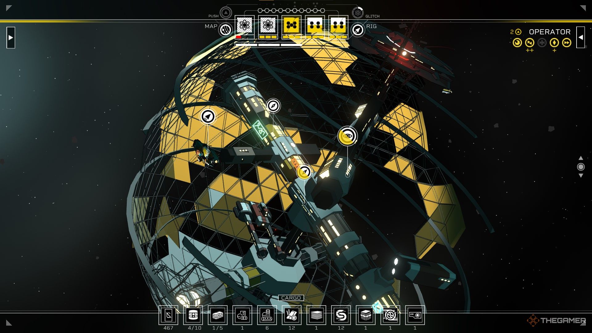 A screenshot of The Hollow in Citizen Sleeper 2: Starward Vector