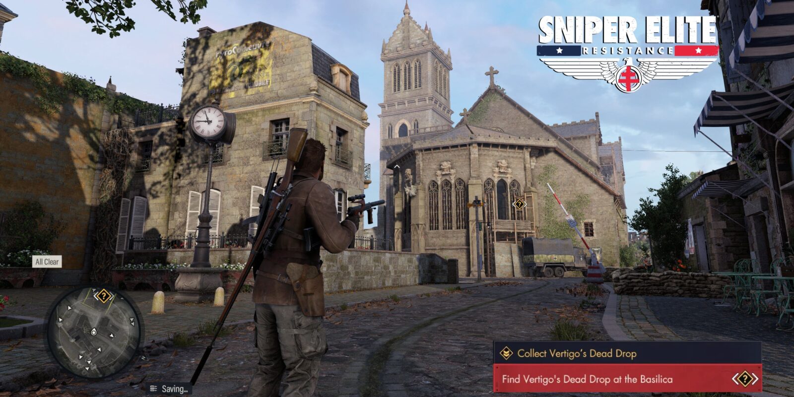 How To Find Vertigo's Dead Drop At Basilica In Sniper Elite Resistance