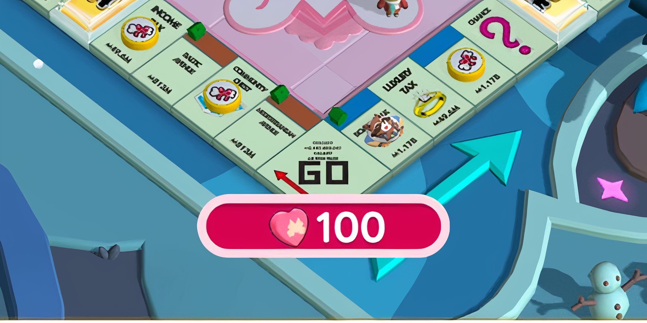 sweet partners hearts monopoly go