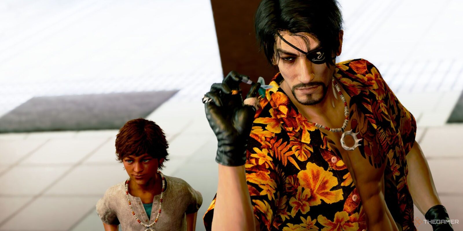 How To Get The Majima Construction Helmet And Snakeskin Jacket In LaD: Pirate Yakuza In Hawaii