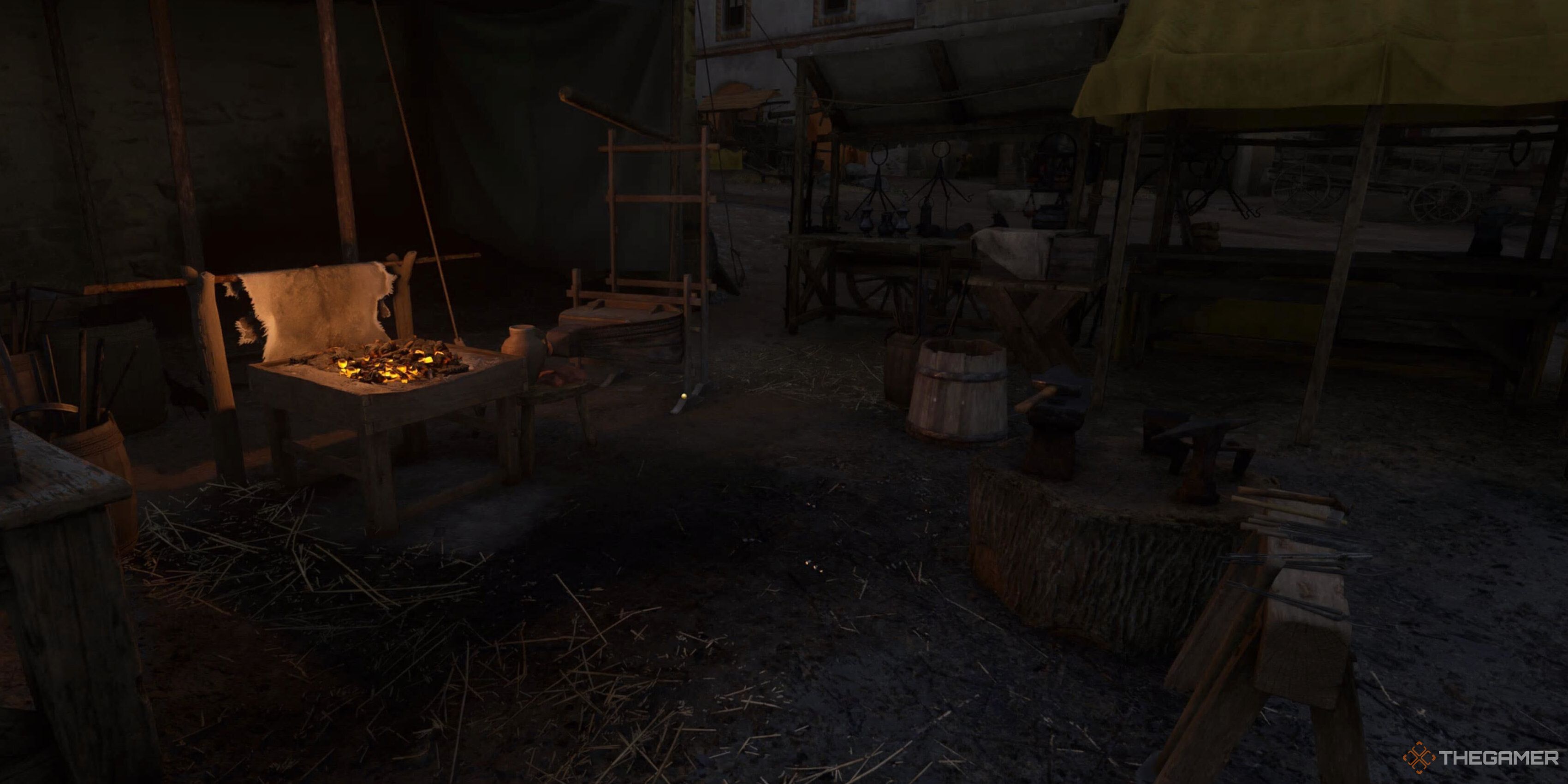 A Smithy in Kuttenberg in Kingdom Come: Deliverance 2.