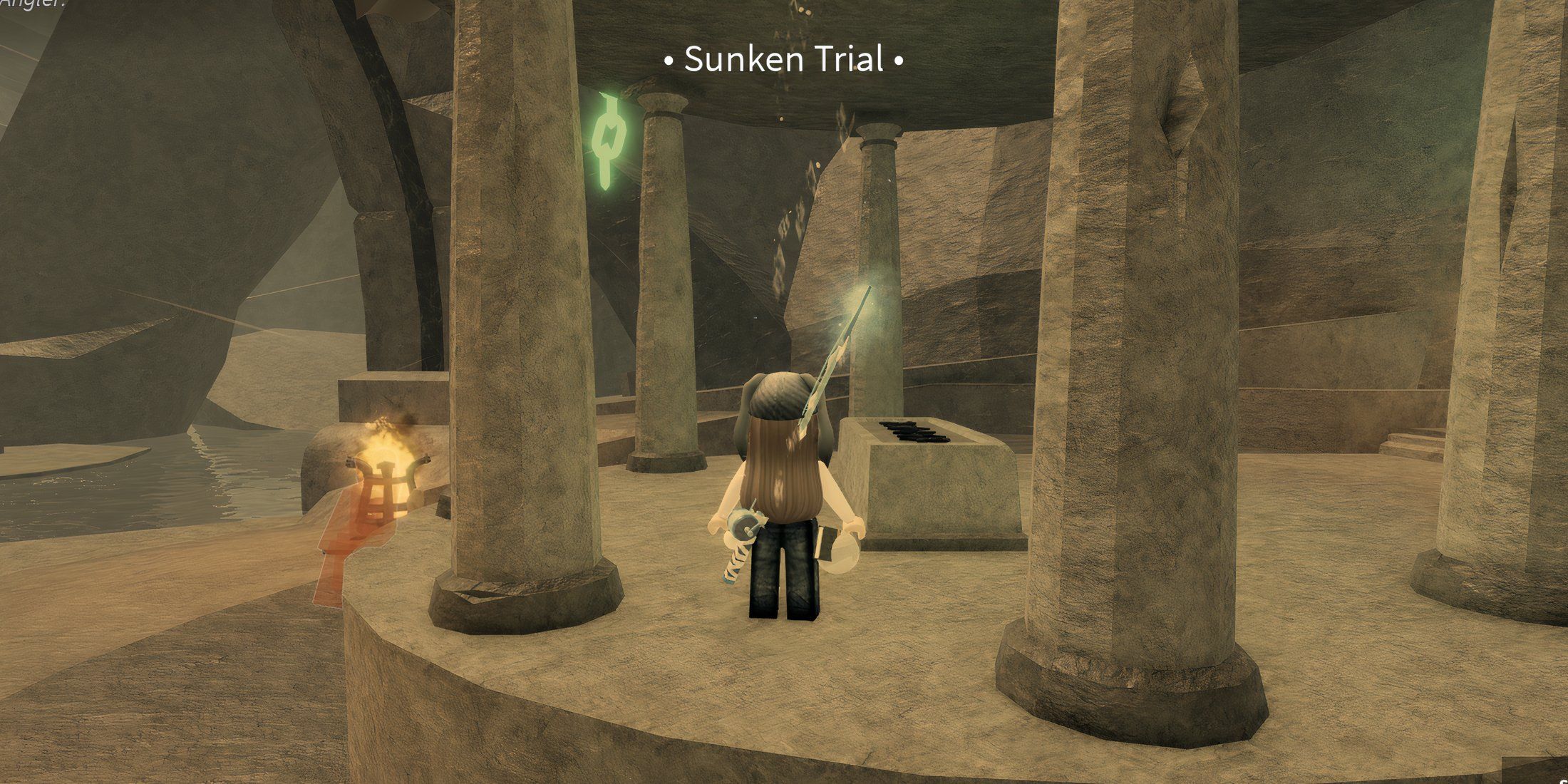 how to complete the sunken trial puzzle in fisch