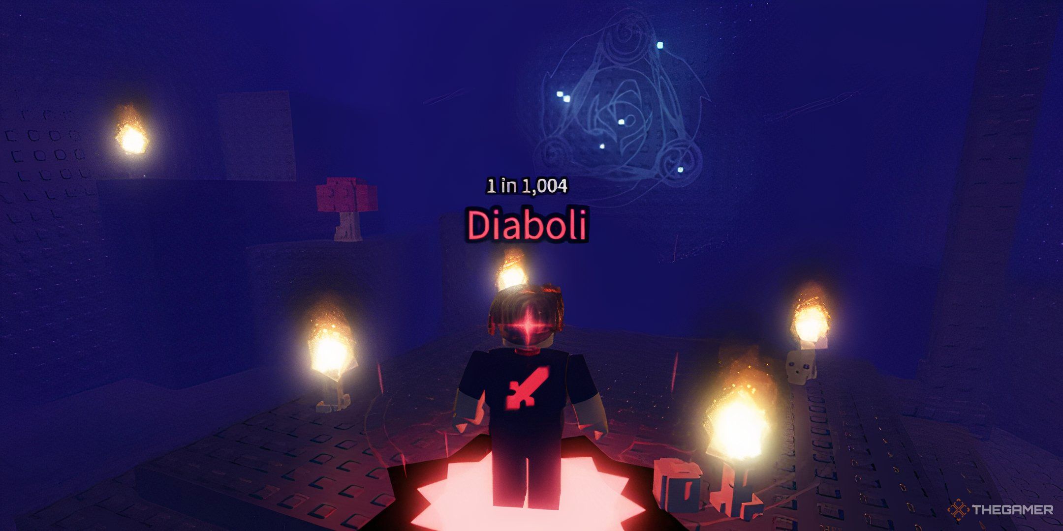 You can complete a quest in Roblox: Sol's RNG by entering the Altar's room.