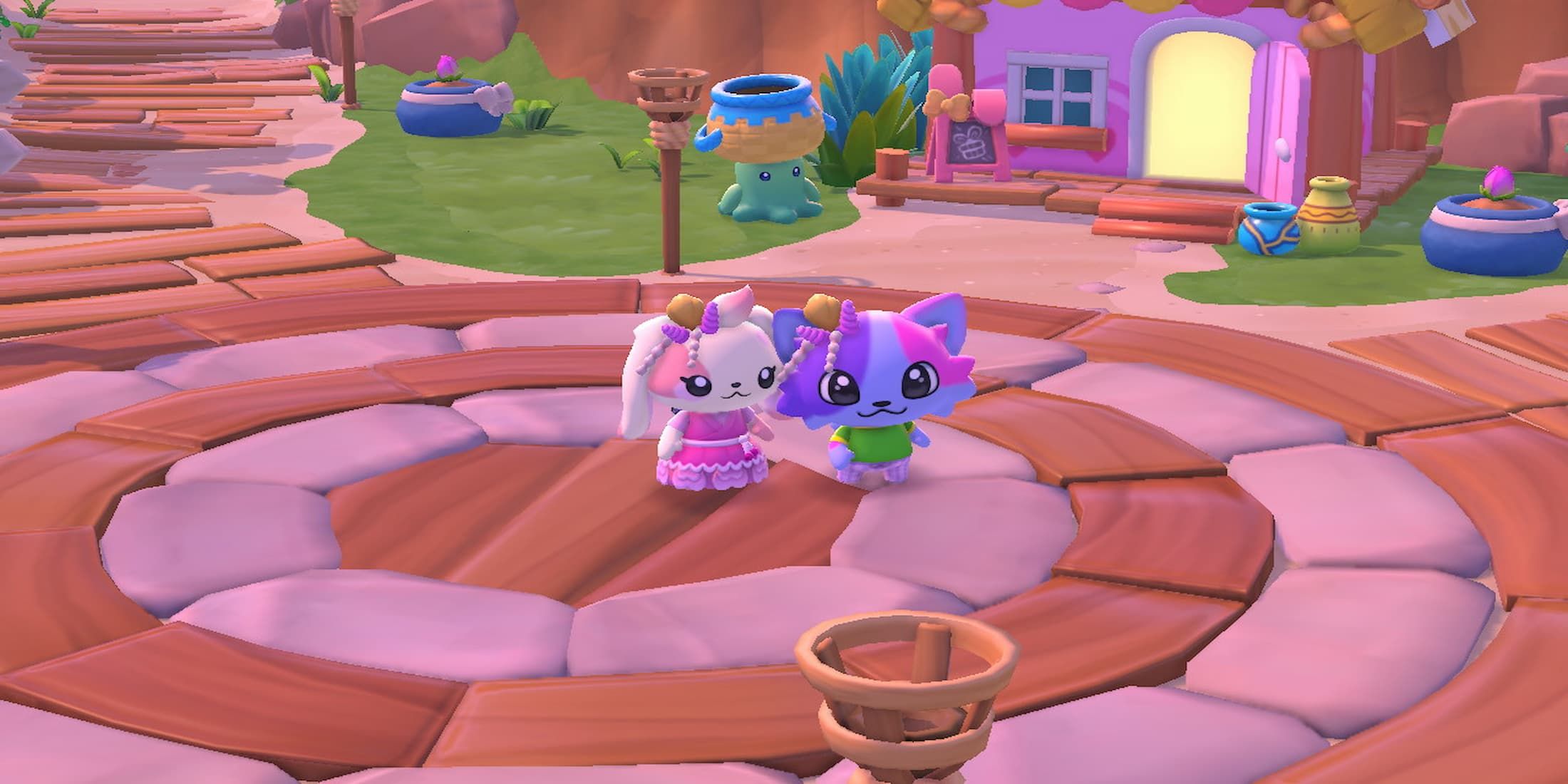 playing-with-friend-hello-kitty-island-adventure