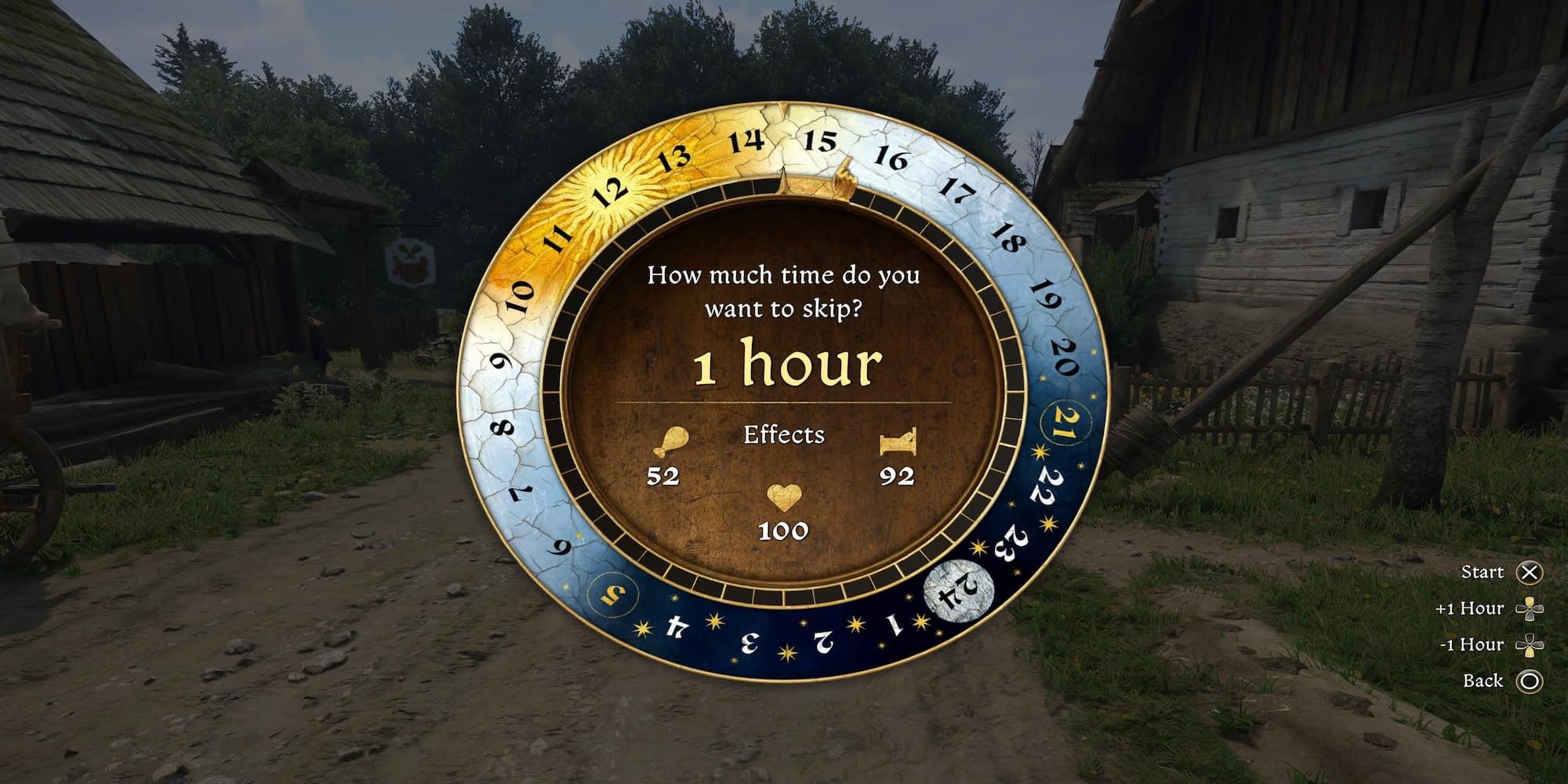 The Skip Time Wheel In The Game