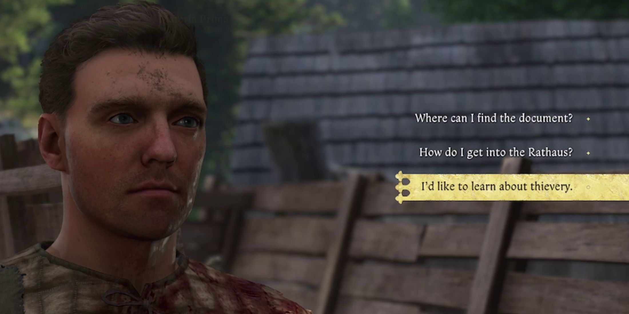 learning about thievery from the miller in lockpick training chest location in kingdom come deliverance 2