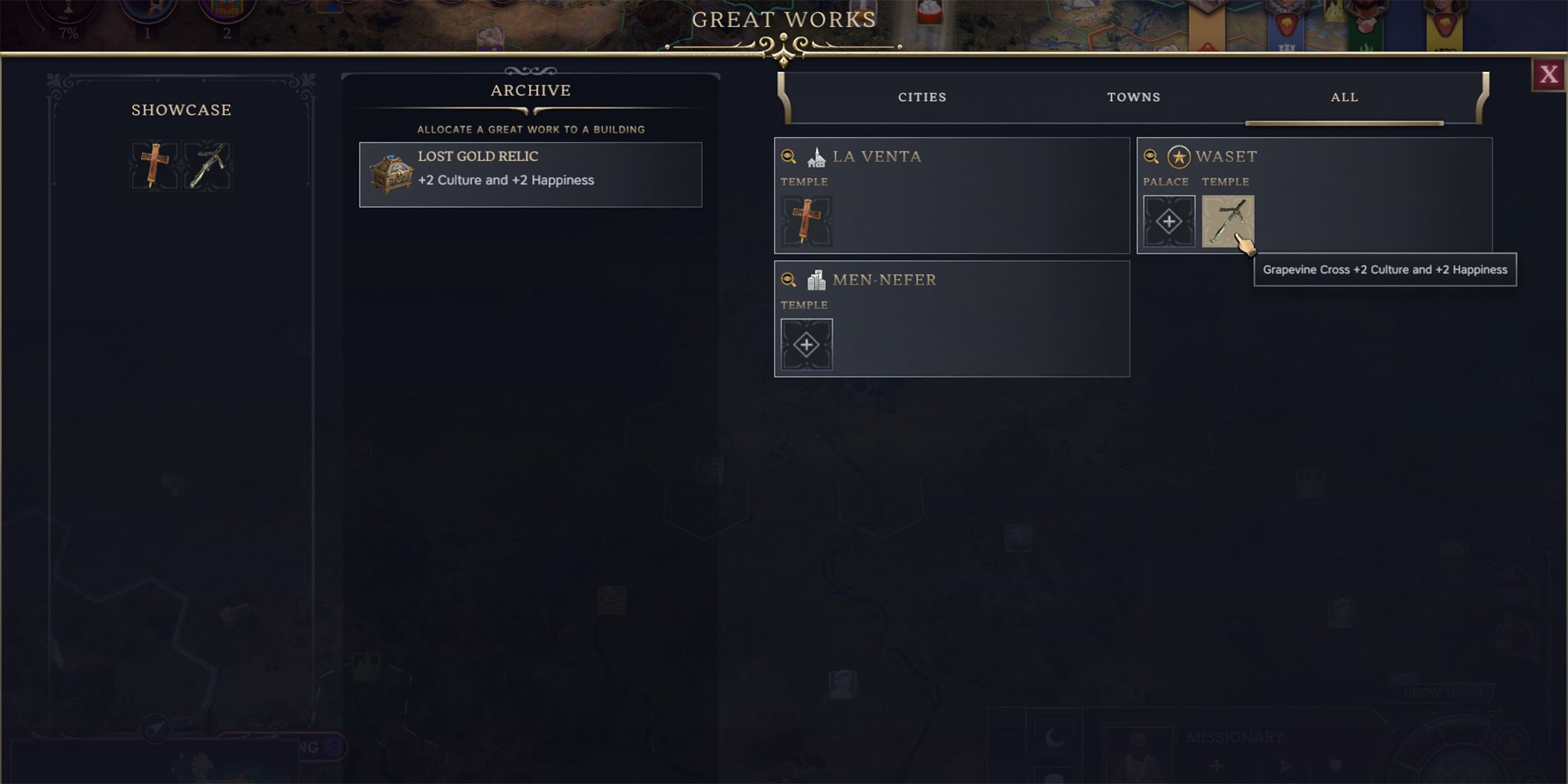 relics in civ 7