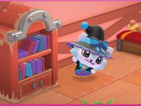 How to Get Rustic Bookcase on Gemstone Mountain in Hello Kitty Island Adventure