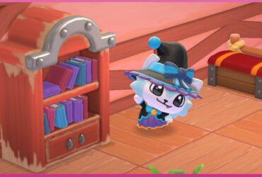 How to Get Rustic Bookcase on Gemstone Mountain in Hello Kitty Island Adventure