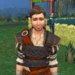 The Sims 4 screenshot of a recreation of Henry from Kingdom Come Deliverance 2