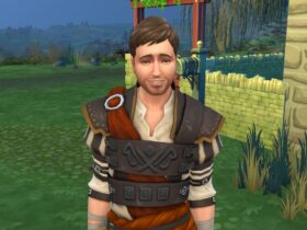 The Sims 4 screenshot of a recreation of Henry from Kingdom Come Deliverance 2